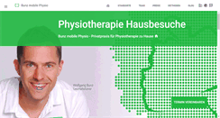Desktop Screenshot of bunz-mobilephysio.de